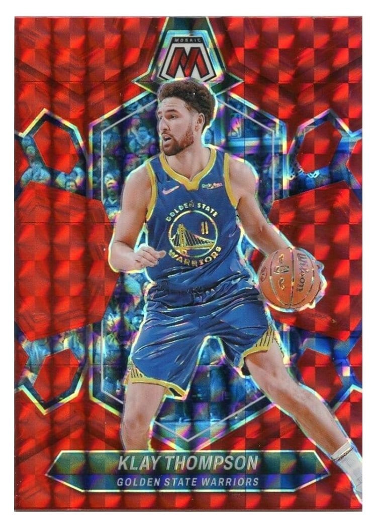 2023-24 Panini Mosaic Base Set Klay Thompson #45 card