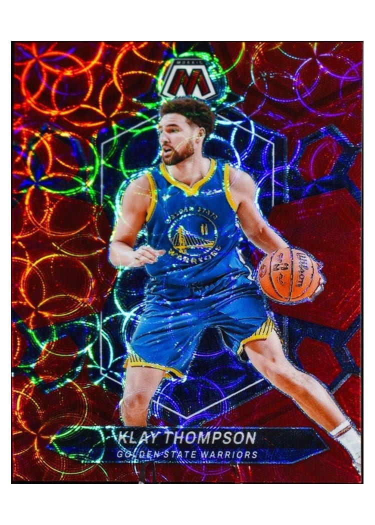 2023-24 Panini Mosaic Base Set Klay Thompson #45 card