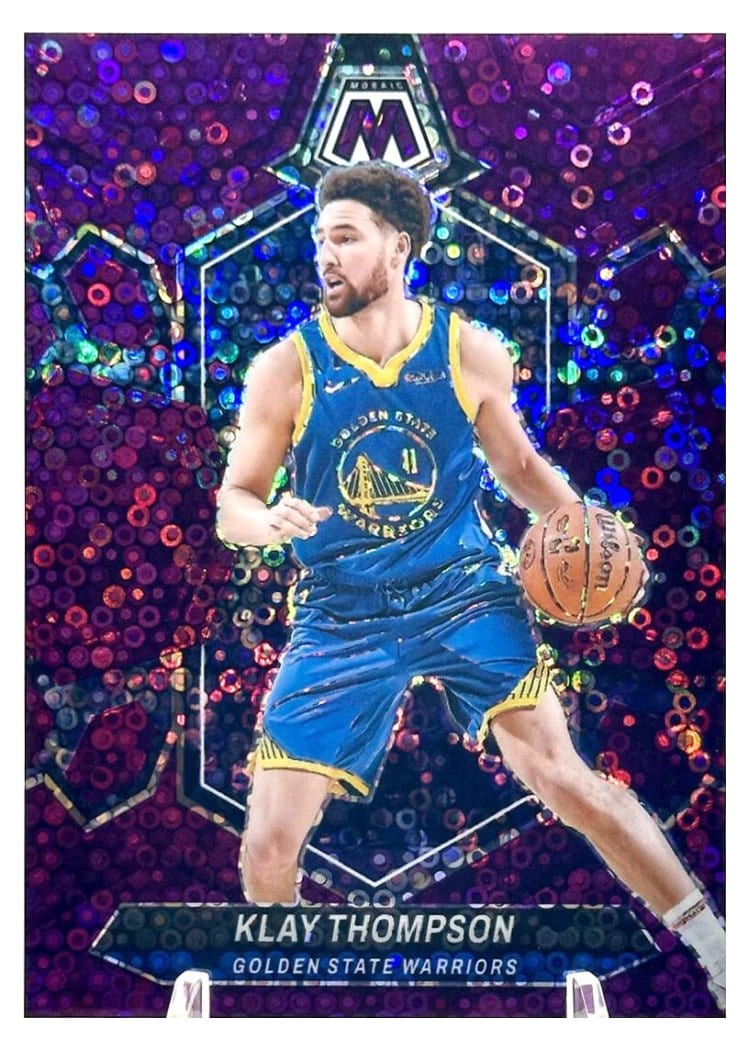 2023-24 Panini Mosaic Base Set Klay Thompson #45 card