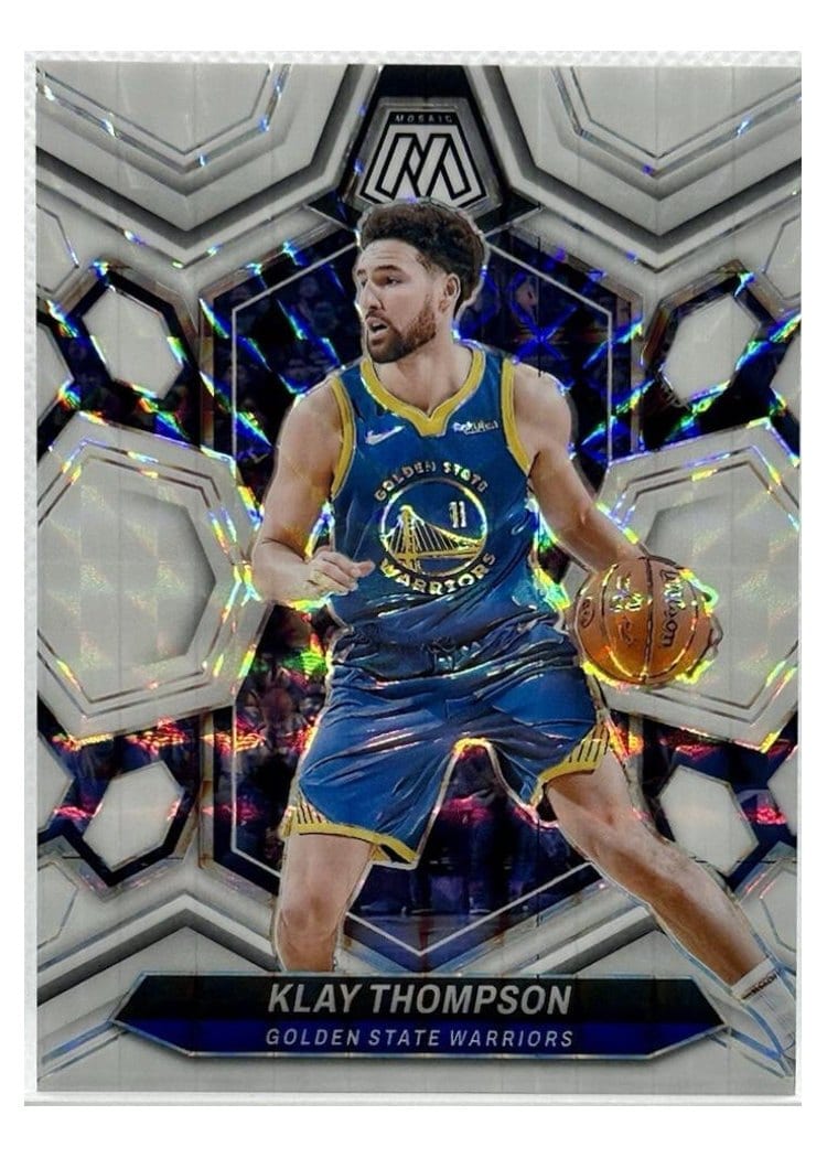 2023-24 Panini Mosaic Base Set Klay Thompson #45 card