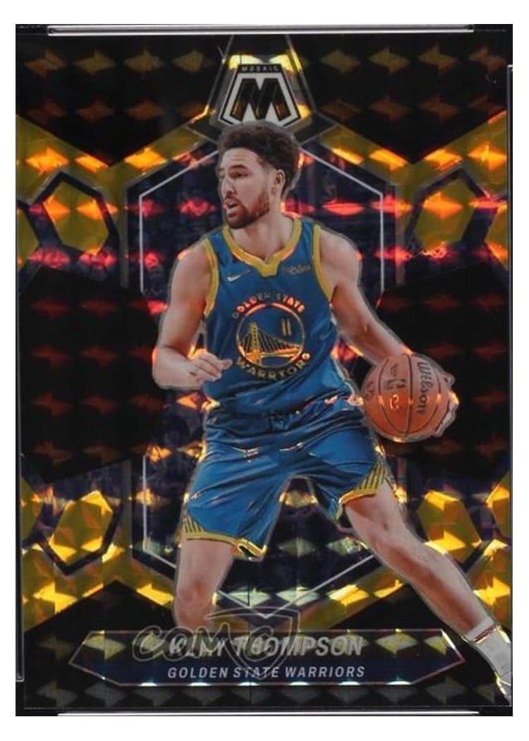 2023-24 Panini Mosaic Base Set Klay Thompson #45 card