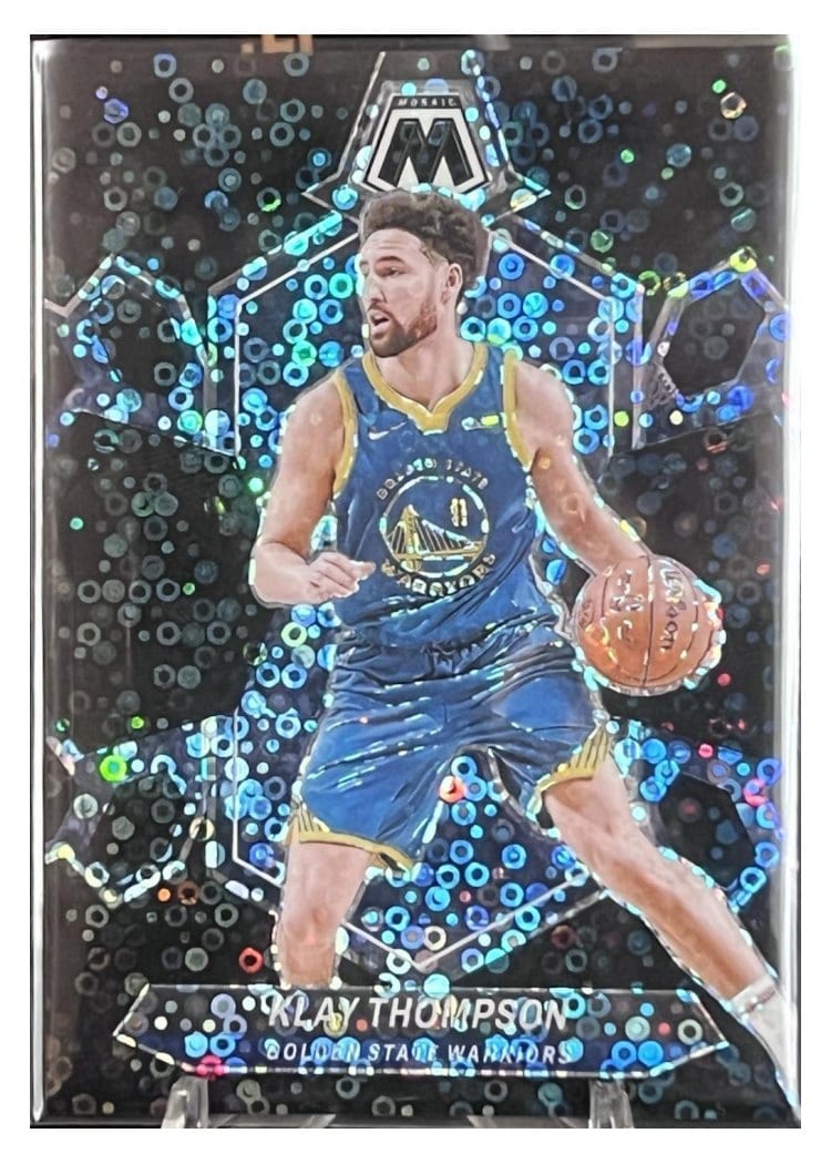 2023-24 Panini Mosaic Base Set Klay Thompson #45 card