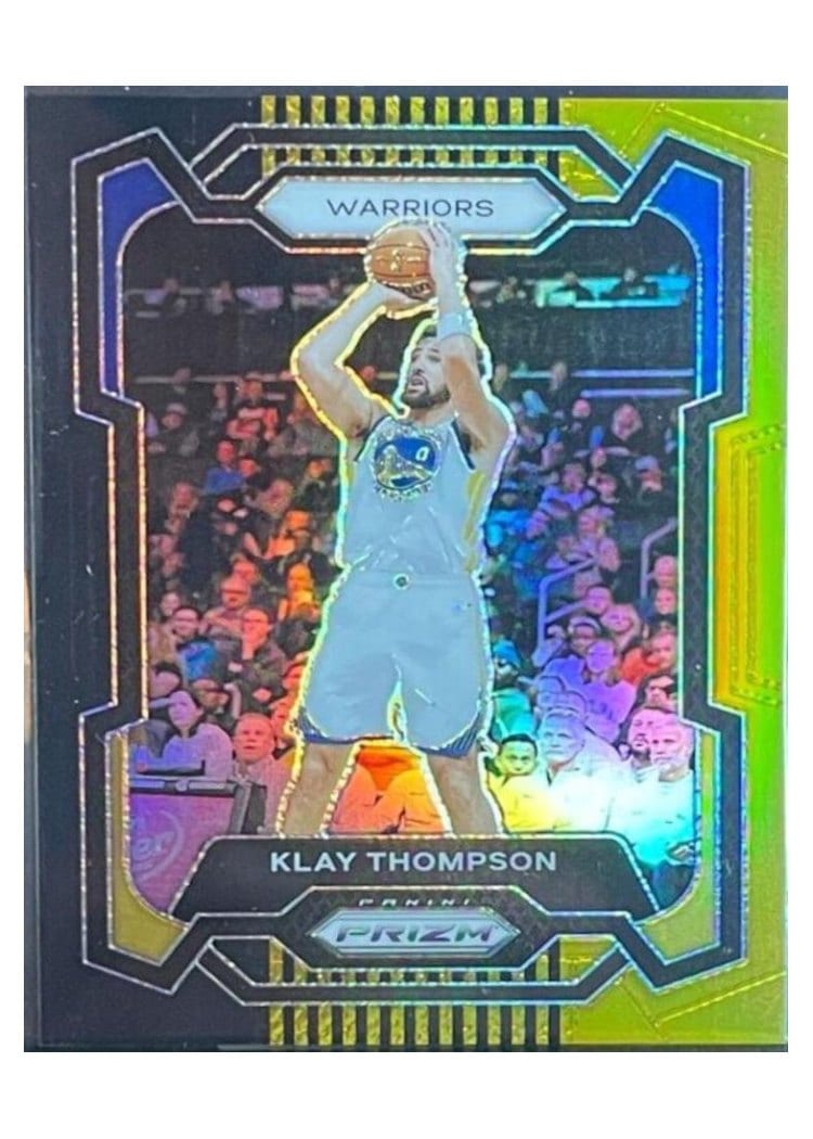 2023-24 Panini Prizm Base Set Klay Thompson #109 card