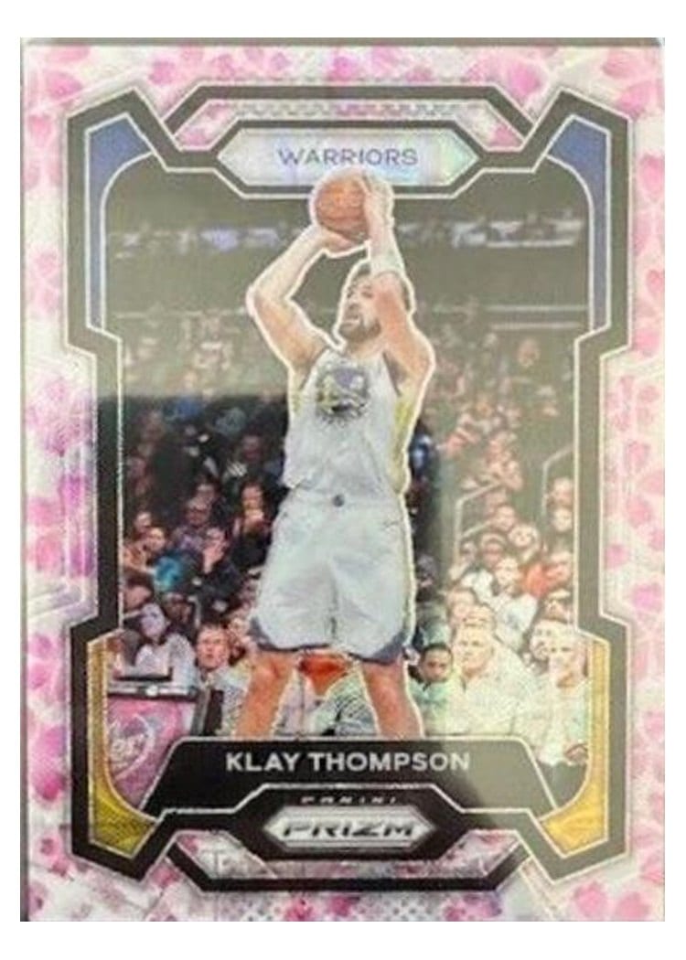 2023-24 Panini Prizm Base Set Klay Thompson #109 card