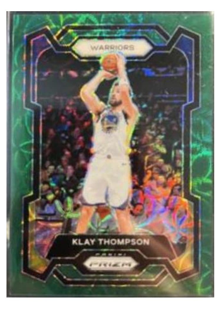 2023-24 Panini Prizm Base Set Klay Thompson #109 card
