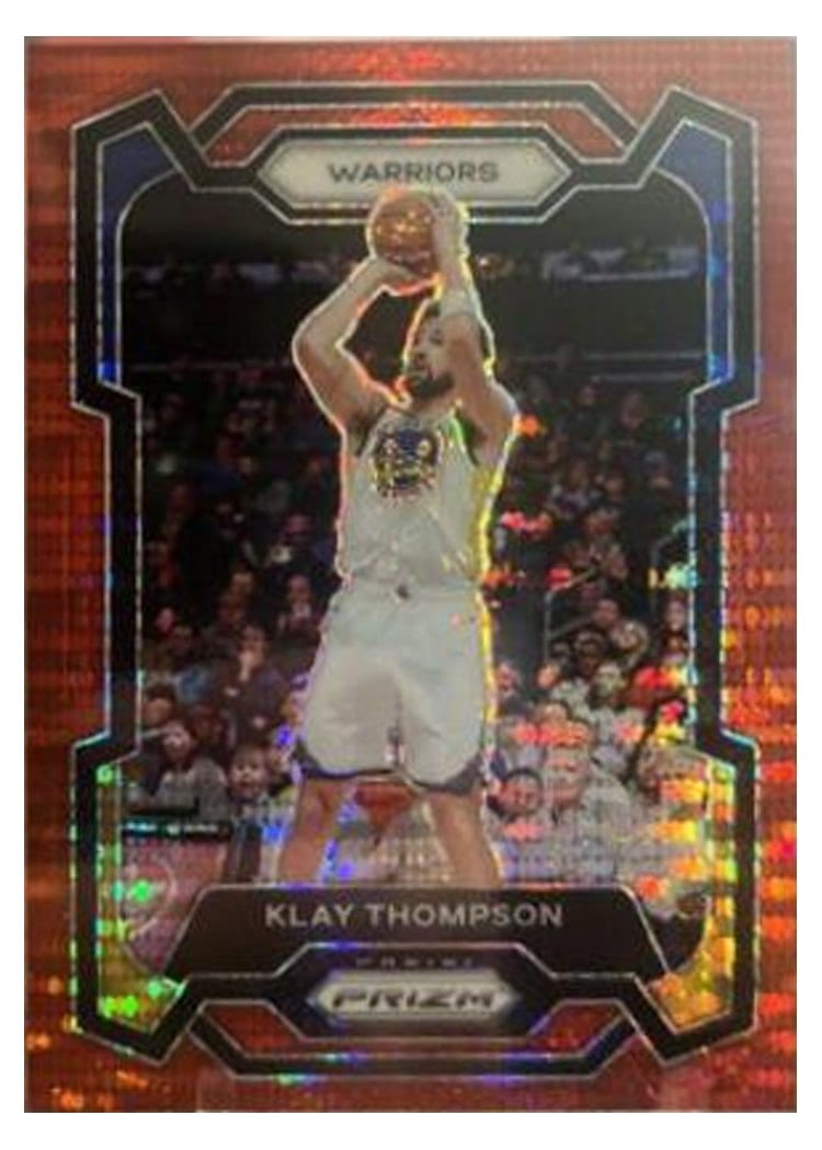 2023-24 Panini Prizm Base Set Klay Thompson #109 card
