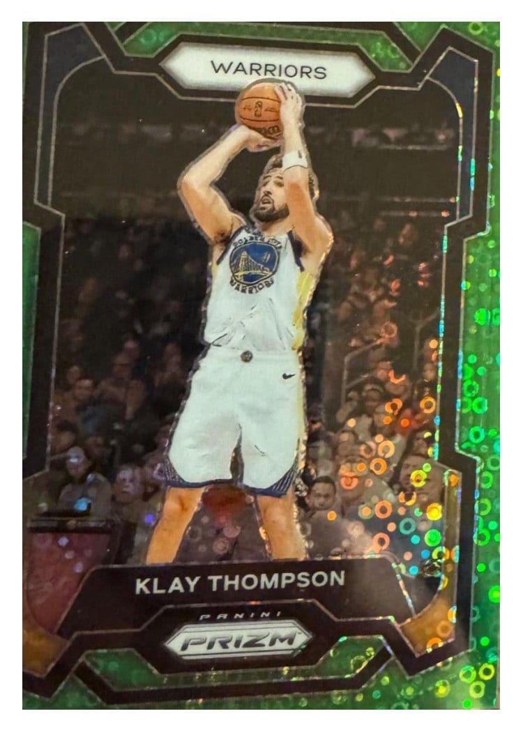 2023-24 Panini Prizm Base Set Klay Thompson #109 card