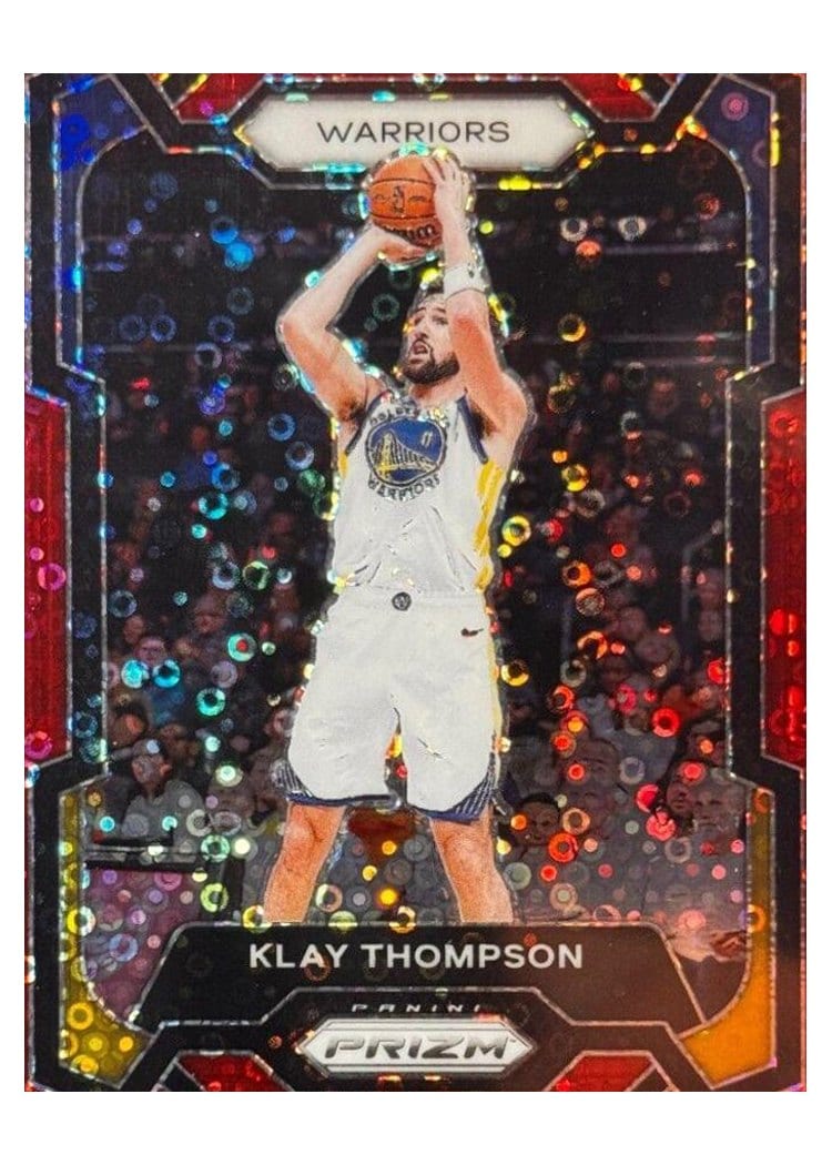 2023-24 Panini Prizm Base Set Klay Thompson #109 card