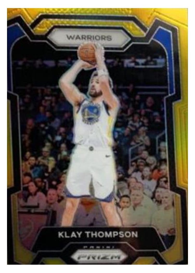 2023-24 Panini Prizm Base Set Klay Thompson #109 card