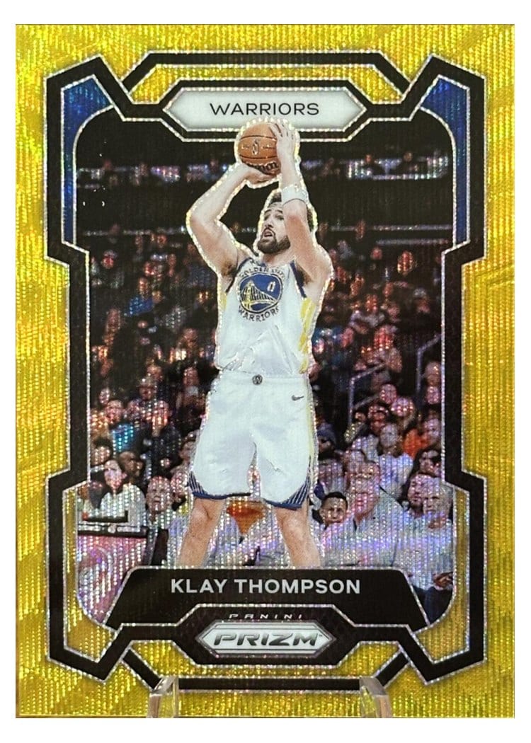 2023-24 Panini Prizm Base Set Klay Thompson #109 card