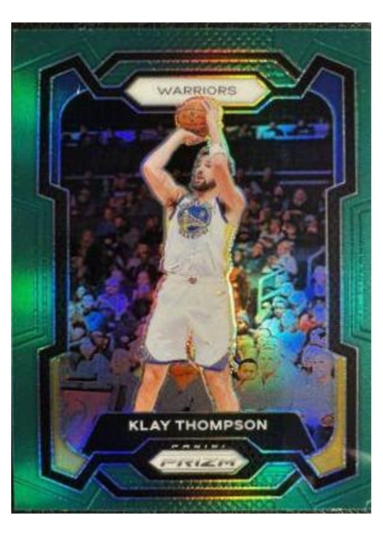 2023-24 Panini Prizm Base Set Klay Thompson #109 card