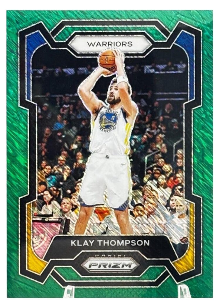 2023-24 Panini Prizm Base Set Klay Thompson #109 card