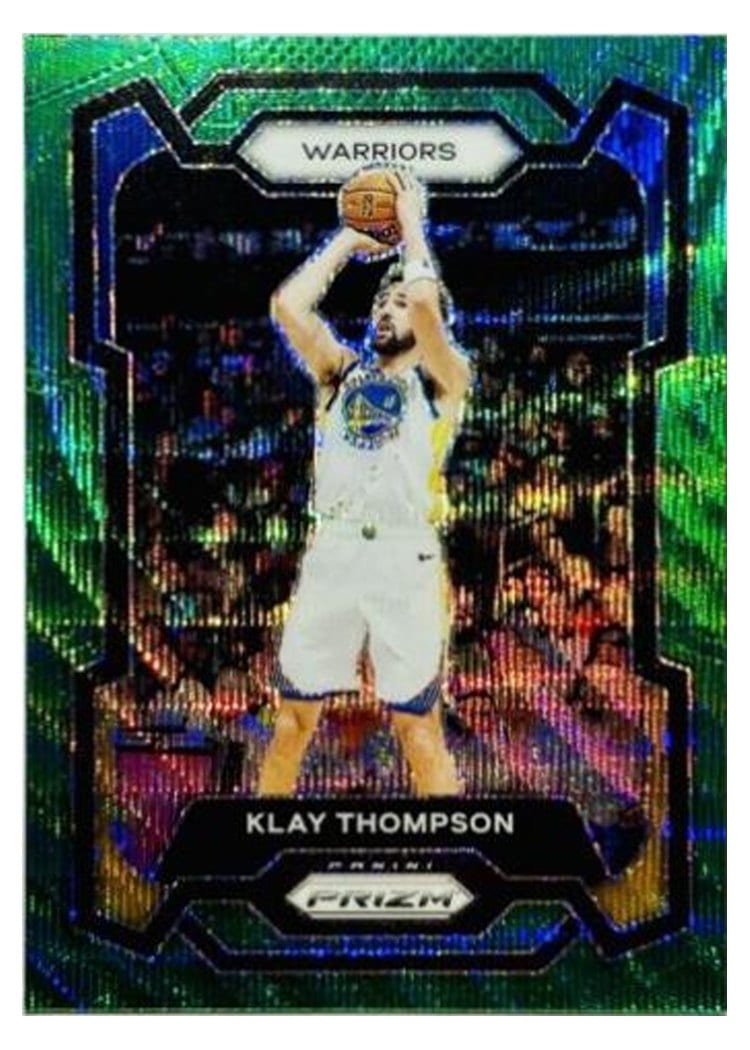 2023-24 Panini Prizm Base Set Klay Thompson #109 card