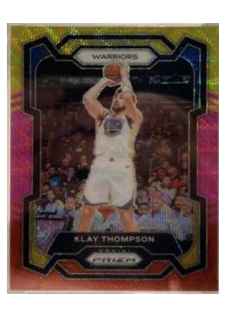 2023-24 Panini Prizm Base Set Klay Thompson #109 card