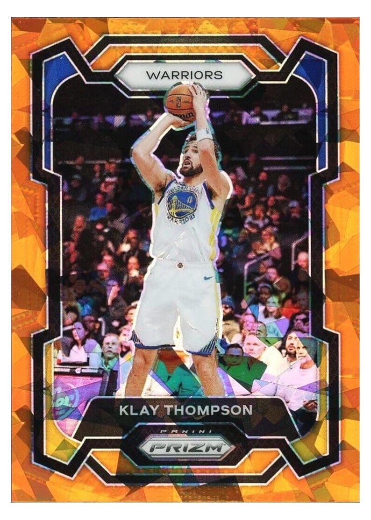 2023-24 Panini Prizm Base Set Klay Thompson #109 card