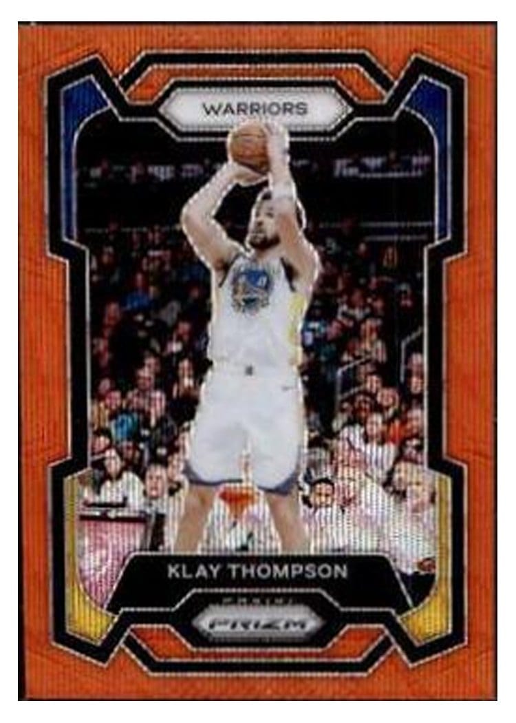 2023-24 Panini Prizm Base Set Klay Thompson #109 card