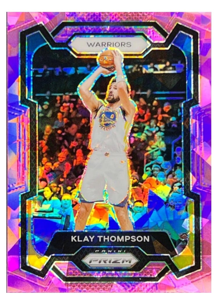 2023-24 Panini Prizm Base Set Klay Thompson #109 card