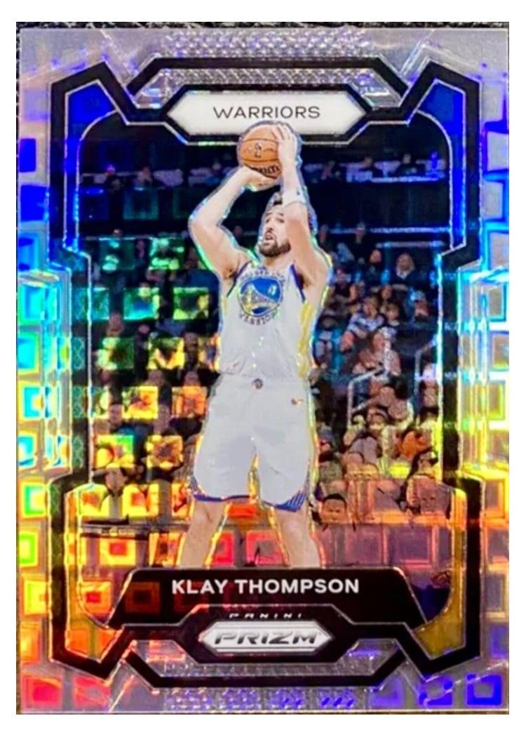 2023-24 Panini Prizm Base Set Klay Thompson #109 card
