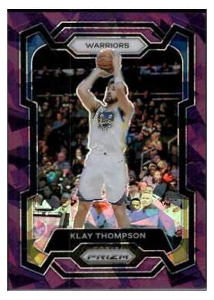 2023-24 Panini Prizm Base Set Klay Thompson #109 card
