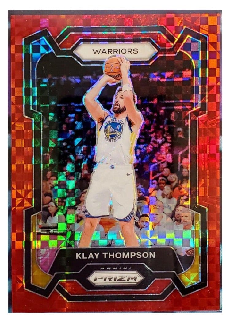 2023-24 Panini Prizm Base Set Klay Thompson #109 card