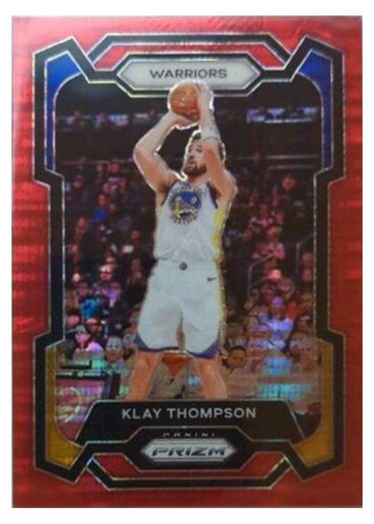 2023-24 Panini Prizm Base Set Klay Thompson #109 card