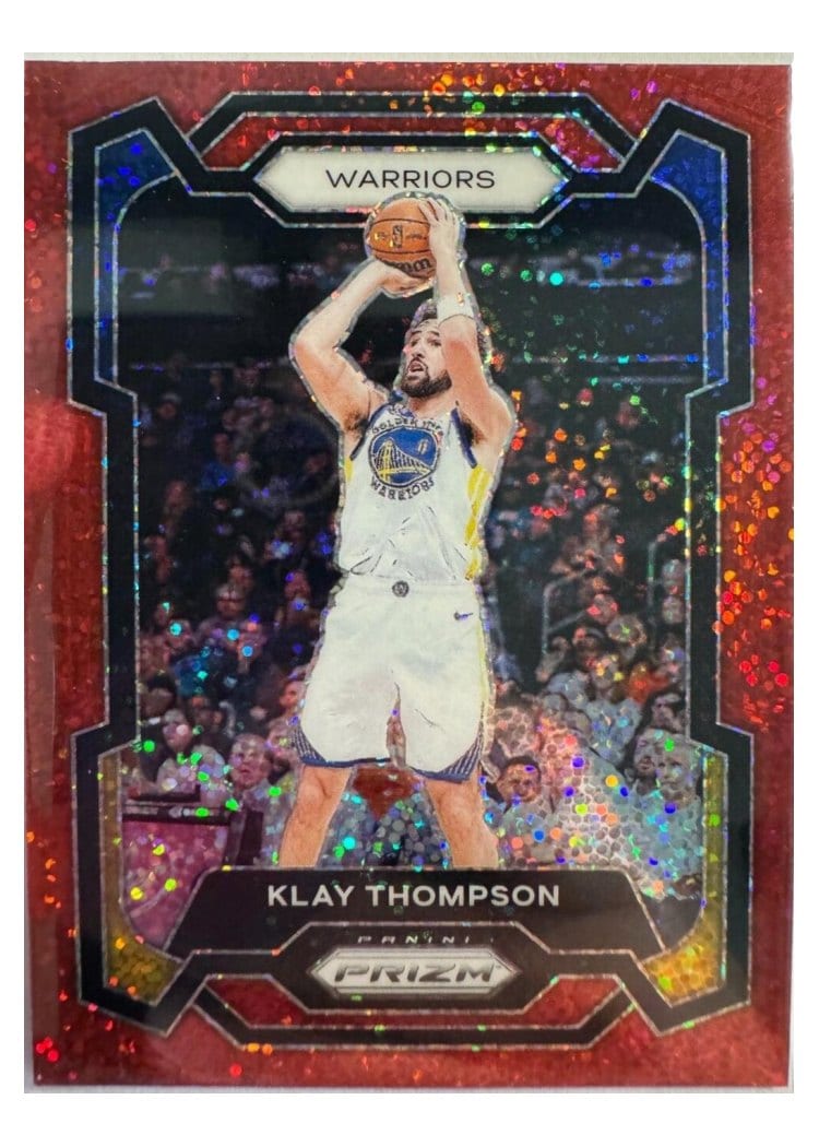 2023-24 Panini Prizm Base Set Klay Thompson #109 card