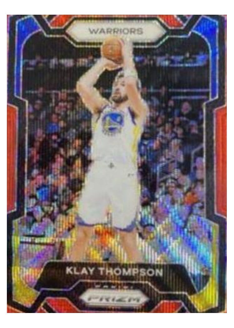 2023-24 Panini Prizm Base Set Klay Thompson #109 card