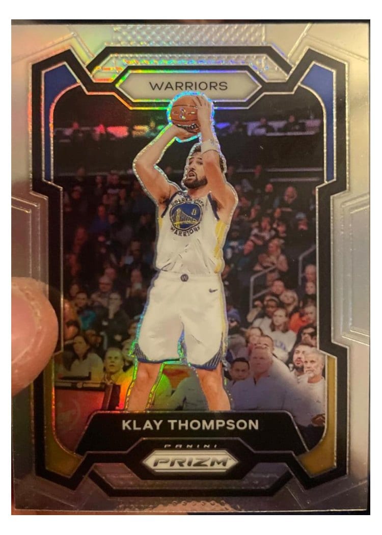 2023-24 Panini Prizm Base Set Klay Thompson #109 card