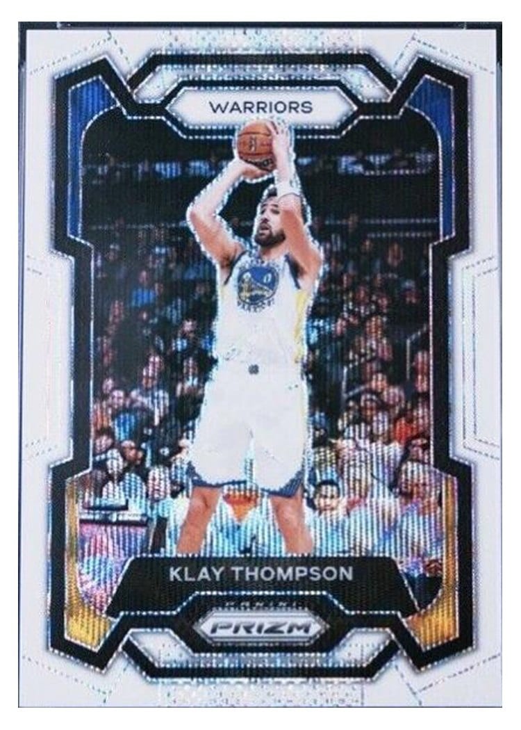 2023-24 Panini Prizm Base Set Klay Thompson #109 card