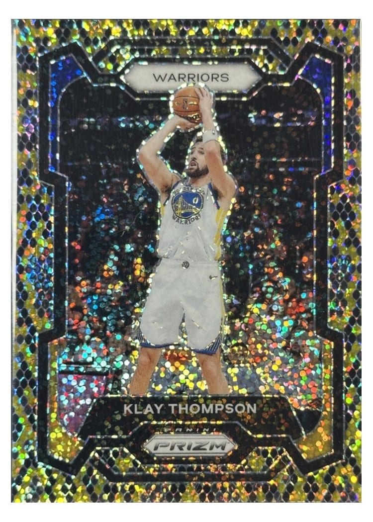 2023-24 Panini Prizm Base Set Klay Thompson #109 card
