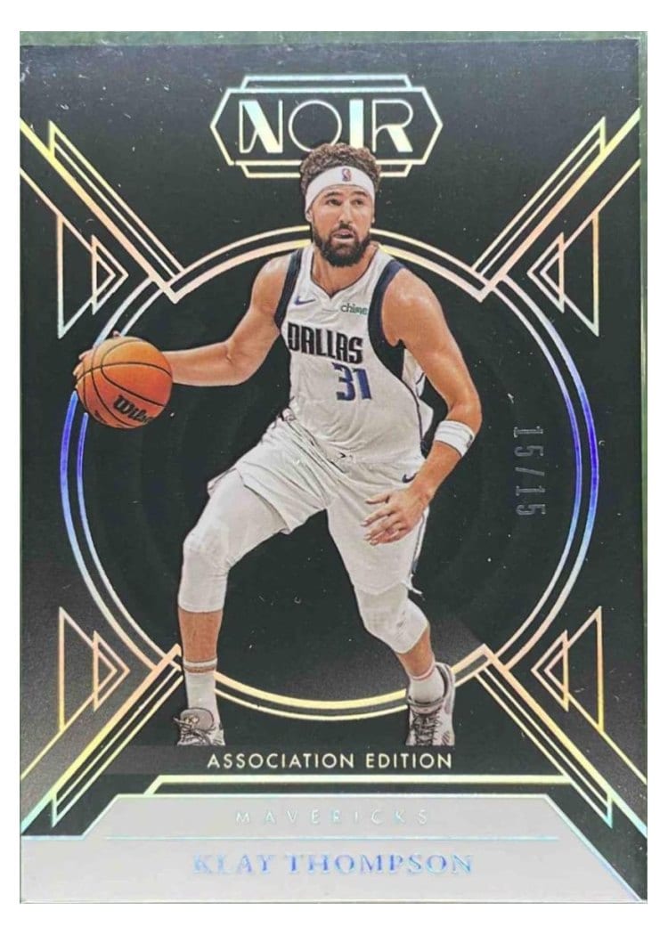 2024-25 Panini Noir Base Set Klay Thompson #41 card