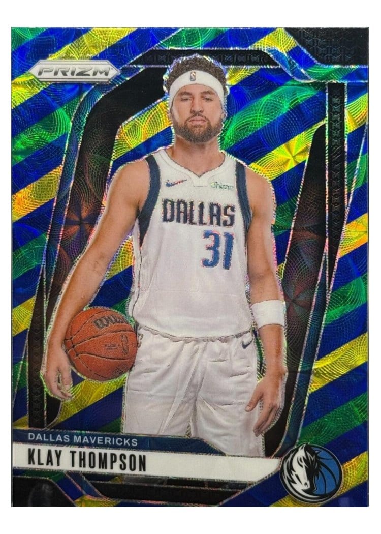 2024-25 Panini Prizm Base Set Klay Thompson #107 card