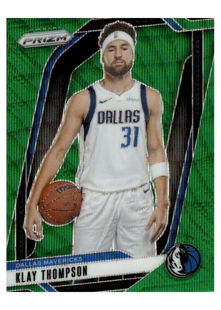 2024-25 Panini Prizm Base Set Klay Thompson #107 card