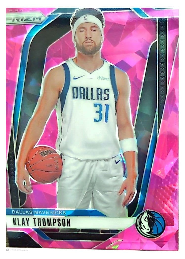 2024-25 Panini Prizm Base Set Klay Thompson #107 card
