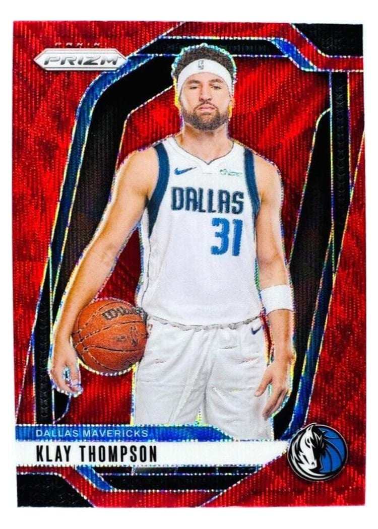 2024-25 Panini Prizm Base Set Klay Thompson #107 card
