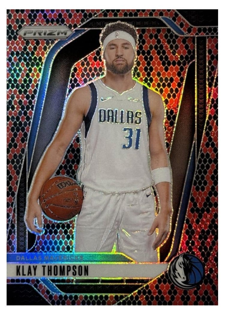 2024-25 Panini Prizm Base Set Klay Thompson #107 card
