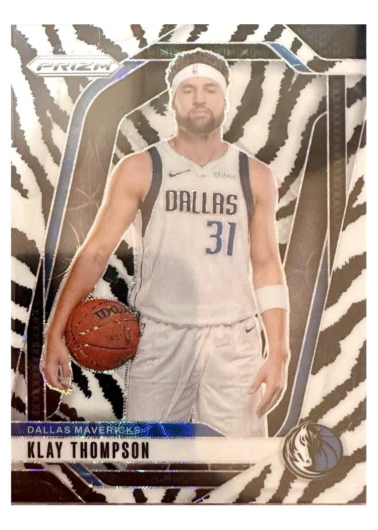 2024-25 Panini Prizm Base Set Klay Thompson #107 card