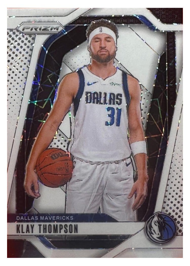 2024-25 Panini Prizm Base Set Klay Thompson #107 card
