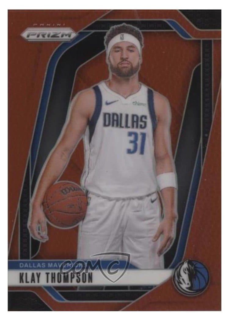 2024-25 Panini Prizm Base Set Klay Thompson #107 card