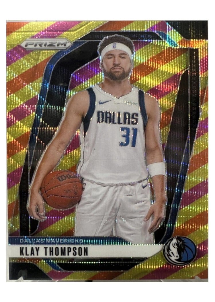 2024-25 Panini Prizm Base Set Klay Thompson #107 card