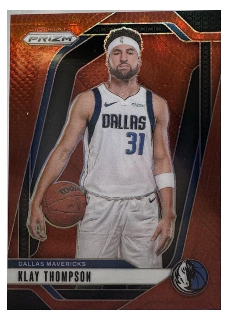 2024-25 Panini Prizm Base Set Klay Thompson #107 card