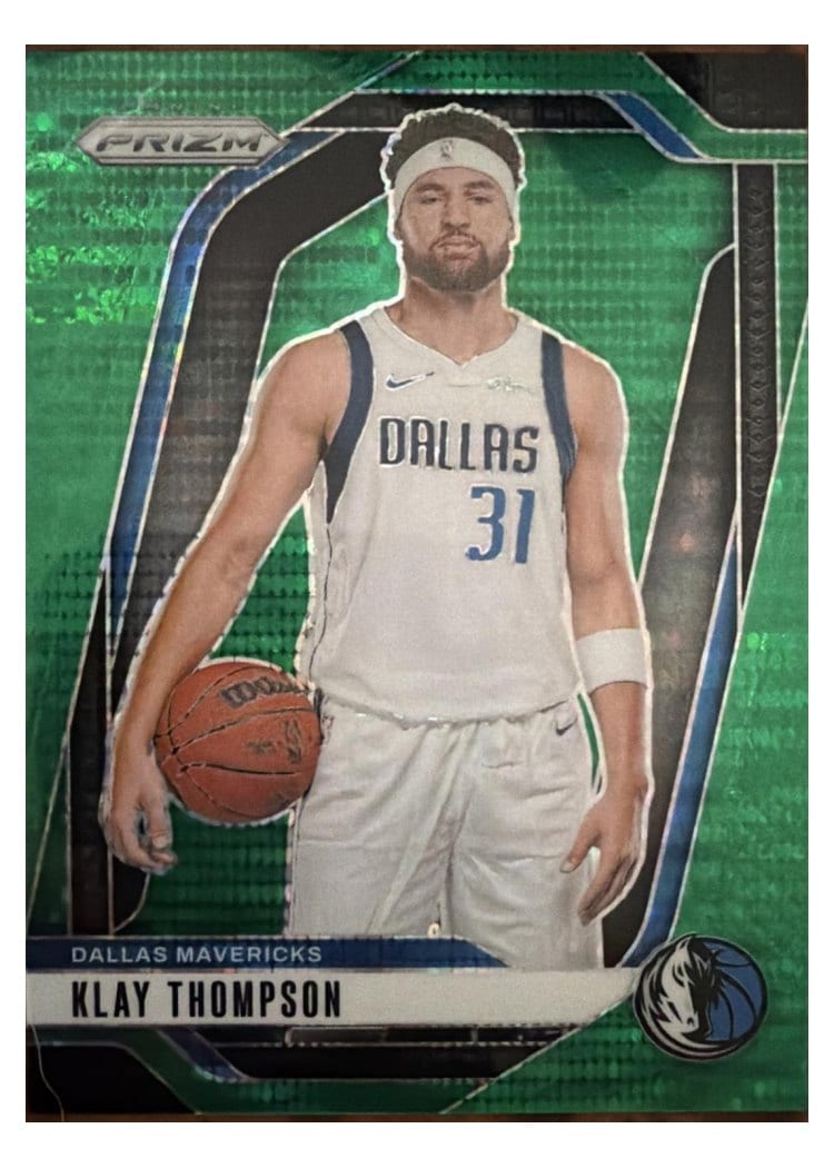 2024-25 Panini Prizm Base Set Klay Thompson #107 card