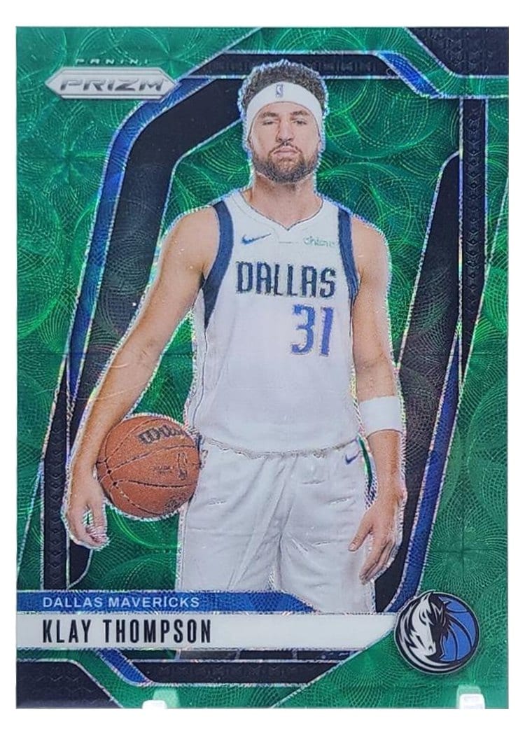 2024-25 Panini Prizm Base Set Klay Thompson #107 card