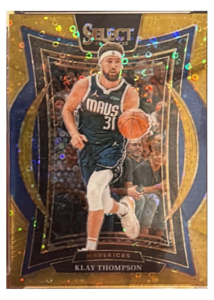 2024-25 Panini Select Base Set Klay Thompson #38 card