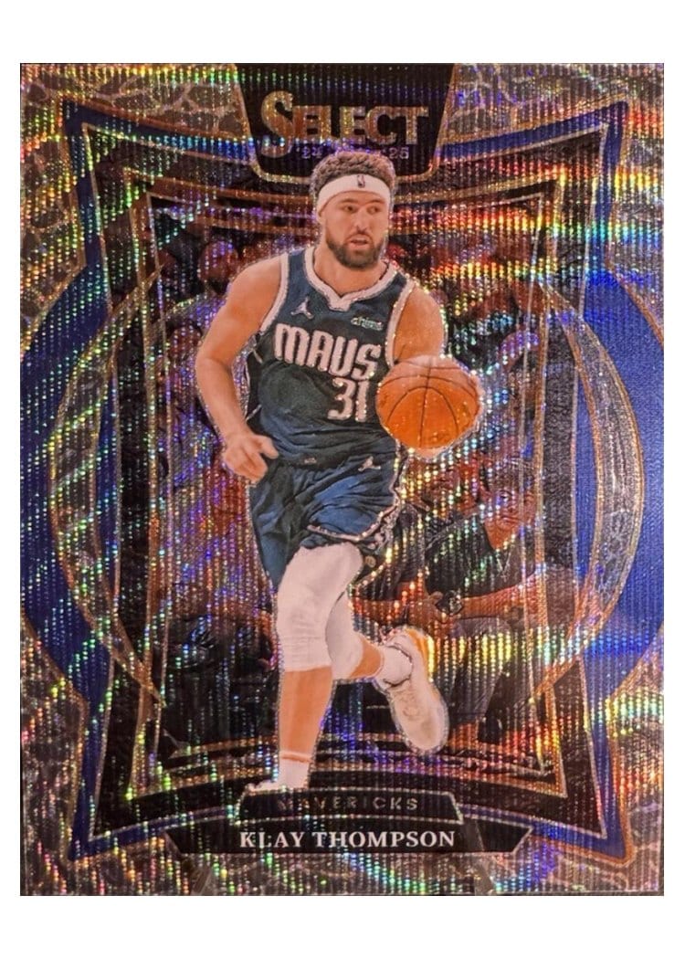 2024-25 Panini Select Base Set Klay Thompson #38 card