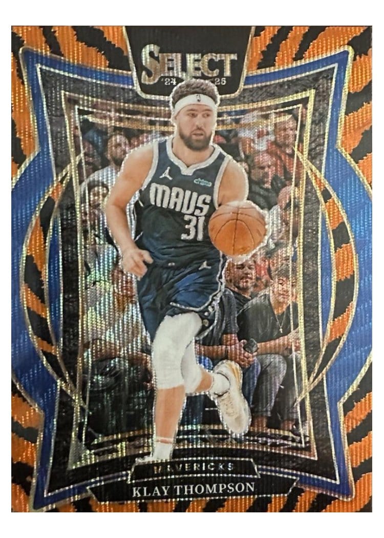 2024-25 Panini Select Base Set Klay Thompson #38 card