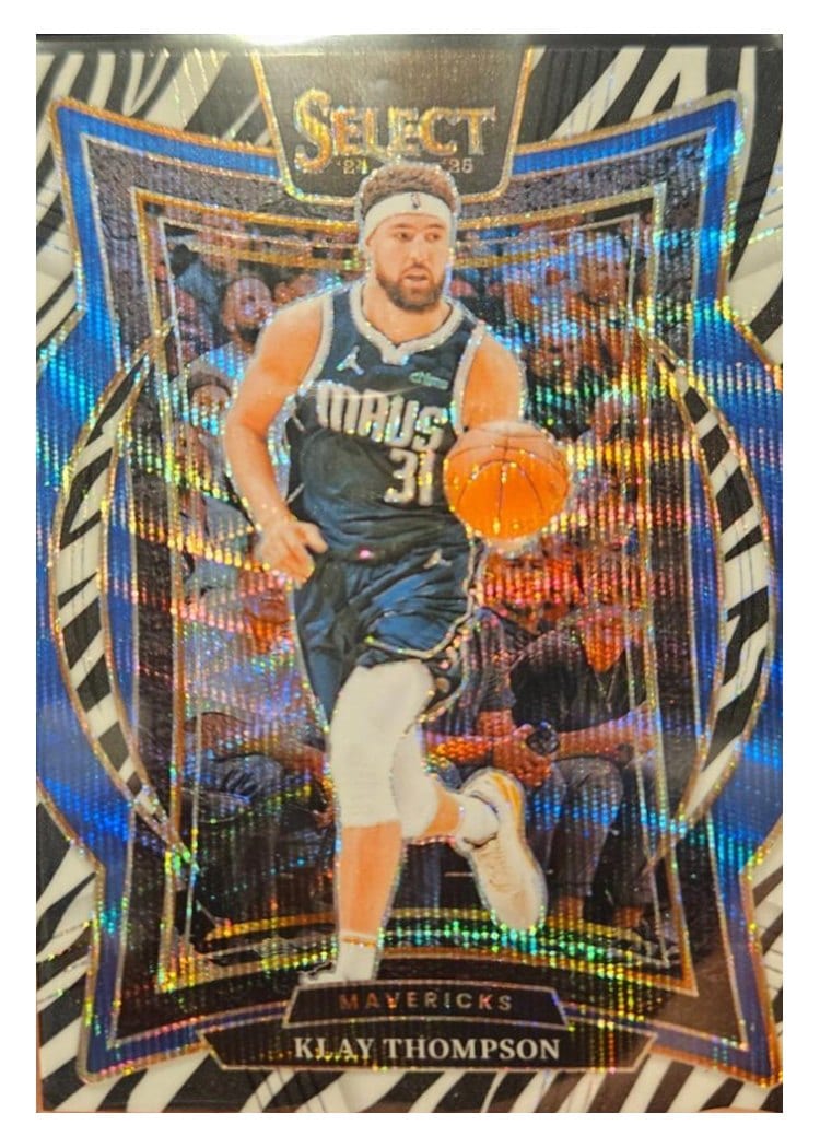 2024-25 Panini Select Base Set Klay Thompson #38 card