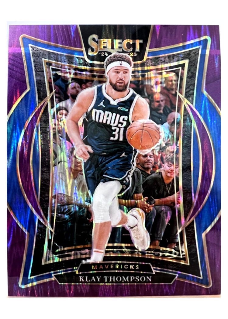 2024-25 Panini Select Base Set Klay Thompson #38 card