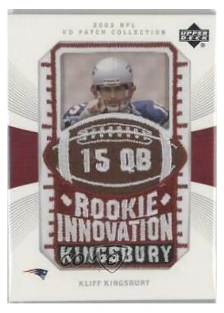2003 Upper Deck Patch Collection Kliff Kingsbury #124 card