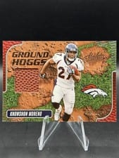 2024 Panini Absolute Ground Hoggs Materials Knowshon Moreno #GHM-KMO card